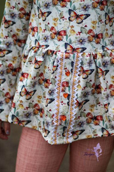 Spring Boho Girls Allover 4 Reststück 1 Meter